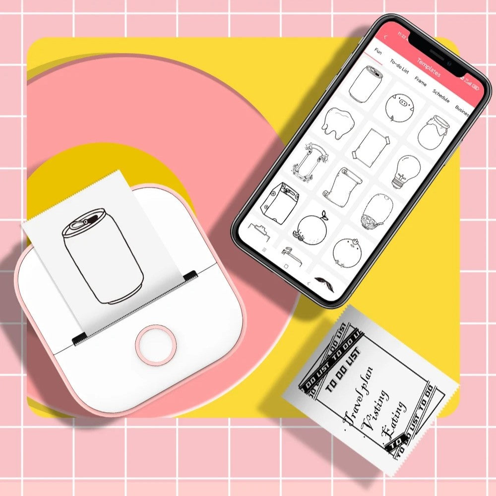 Pocket Printer Pro + FREE Sticker Roll