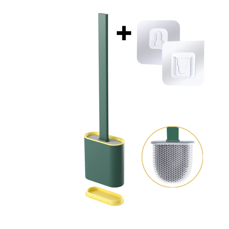 Modern Hygienic Silicone Toilet Brush