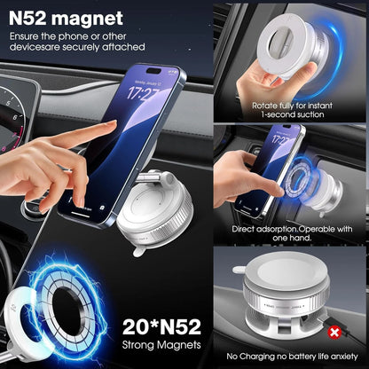 Heavy-duty 360° Vacuum Magnetic Phone Holder