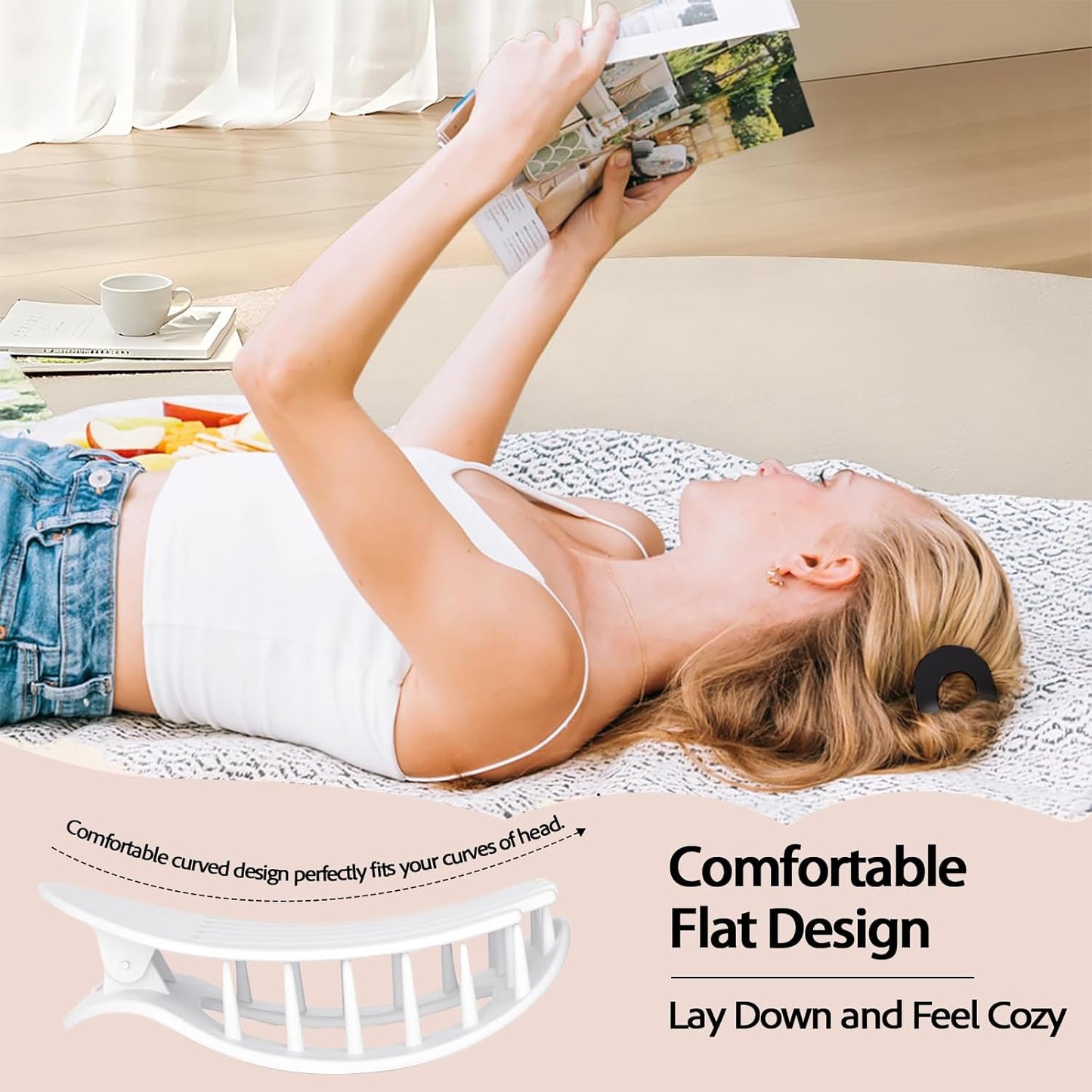 Luxe DriveComfy Hair Clip Set - Drive Pretty, Rest Easy 🚗💆‍♀️