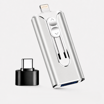 4-in-1 Mobile Flash Drive | Clean Phone Storage Instantly⚡