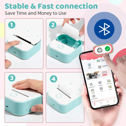 Pocket Printer Pro + FREE Sticker Roll