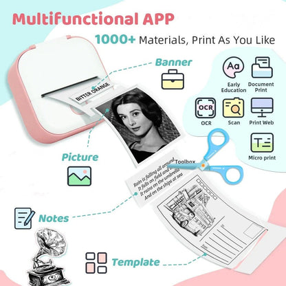 Pocket Printer Pro + FREE Sticker Roll
