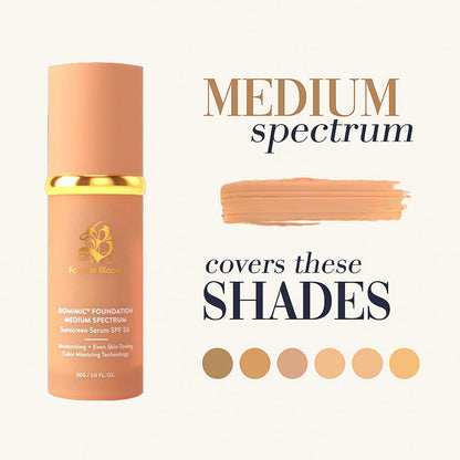 TrueMatchGlow™ by Blossom Colour Changing Foundation - The Foundation That Finds Your Shade 🎀