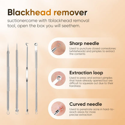 PoreCleaner Pro™ Plus (6 Heads + Steel Toolkit)🎁